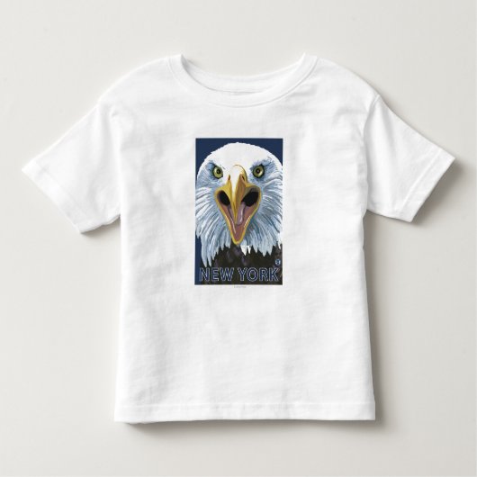 New YorkEagle Up Close Kinder Shirts (Voorkant)