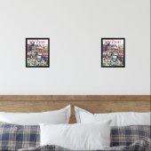 New Yorker Hoesje van het dagelijks leven in New Y Muurkunst Sets (Slaapkamer)