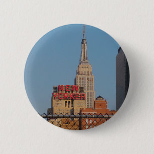 New Yorker Ronde Button 5,7 Cm