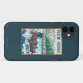 New YorkRiver Rafting Scene Case-Mate iPhone Case (Achterkant (horizontaal))
