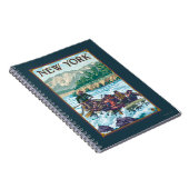 New YorkRiver Rafting Scene Notitieboek (Rechterzijde)
