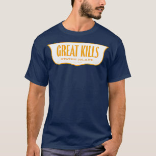 New Yorks schild Great Kills Staten Island T-shirt