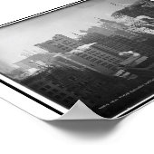 New Yorks zakendistrict Woodbridge Building Poster (Hoek)