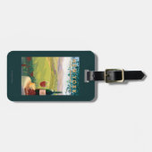 New YorkWine Country Scene Bagagelabel (Voorkant horizontaal)