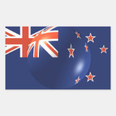 New Zealand Flag Sticker (Voorkant)