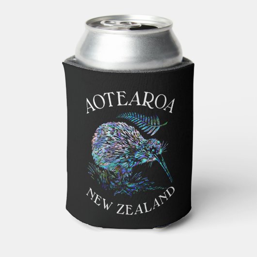 NEW ZEALAND KIWI FERN PAUA KOELBOX BLIKJESKOELER (Blikje Achterkant)