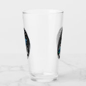 NEW ZEALAND KIWI MAP PAUA GLAS (Rechts)