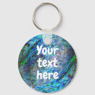 NEW ZEALAND KIWI PAUA  SLEUTELHANGER