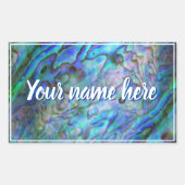 NEW ZEALAND KIWI PAUA  STICKER (Voorkant)