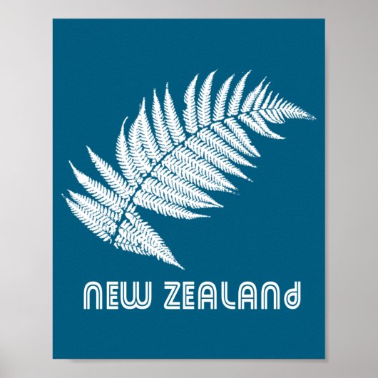 New Zealand Long Sleeve _1  Poster (Voorkant)