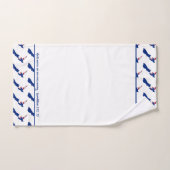 NEW ZEALAND MAP Écriture chrétienne Customisée (Serviette à main)