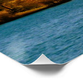 New Zealand Mountain Landscape Perfect Poster (Hoek)