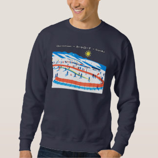 New Zealand Retro Ski Art/ニュージーランド レトロスキーイラスト Trui