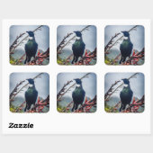 New Zealand Tui Bird Sticker (Feuille)