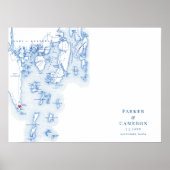 Newagen Southport Mariage Bleu Poster du livre d'o (Devant)