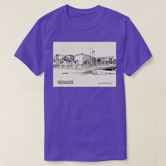 Newark California TShirt 1 (Design devant)