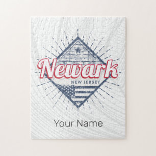 Newark City New Jersey Verenigde Staten Verenigde Legpuzzel