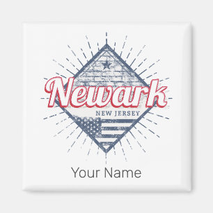 Newark City New Jersey Verenigde Staten Verenigde Magneet
