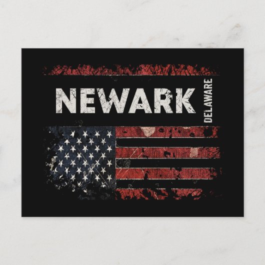 Newark Delaware Briefkaart (Voorkant)