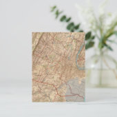 Newark en Elizabeth, New Jersey Briefkaart (Staand voorkant)