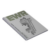 Newark Liberty Airport (EWR) Diagram Notitieboek (Rechterzijde)