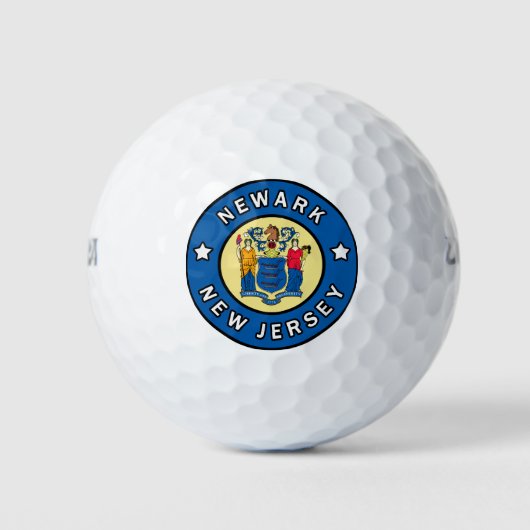 Newark New Jersey Golfballen (Voorkant)