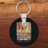 Newark New Jersey Nj Urban Energy Sd649 Sleutelhanger (Voorkant)