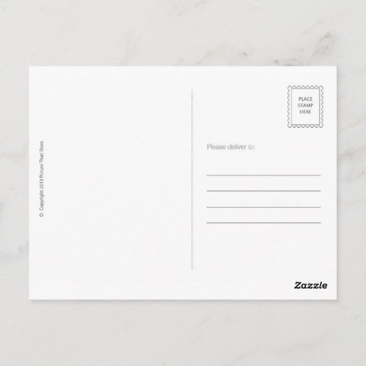 Newark, New Jersey - Pin Map - POSTCARD Briefkaart (Achterkant)