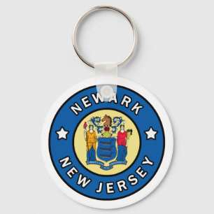 Newark New Jersey Sleutelhanger