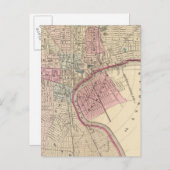 Newark, NJ Briefkaart (Voorkant / Achterkant)