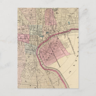 Newark, NJ Briefkaart