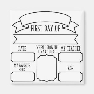 Newborn Birth Stats Magneet