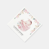 Newborn Floral Servet (Hoek)