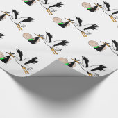 Newborn-levering door Stork Cadeaupapier (Hoek)