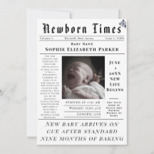 Newborn Times Birth