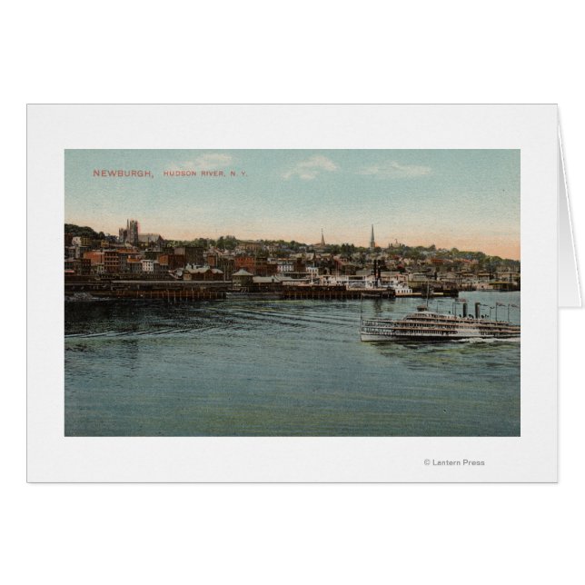 Newburgh, New York - Vue du front de mer de la riv (Devant horizontal)