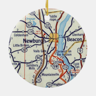 Newburgh NY Keramisch Ornament