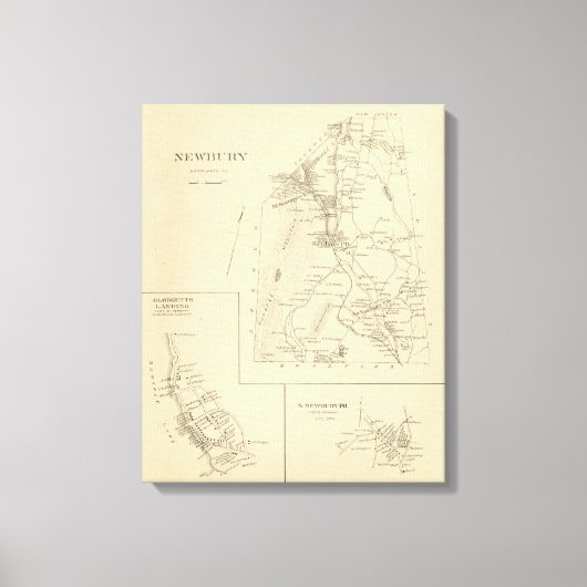 Newbury Canvas Afdruk (Voorkant)