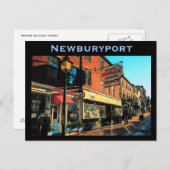 Newburyport-Briefkaart Briefkaart (Voorkant / Achterkant)