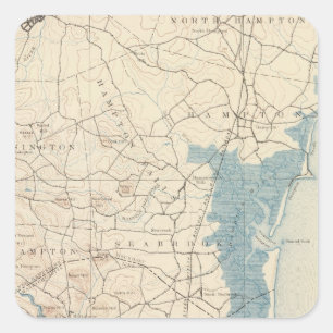 Newburyport, Massachusetts Vierkante Sticker