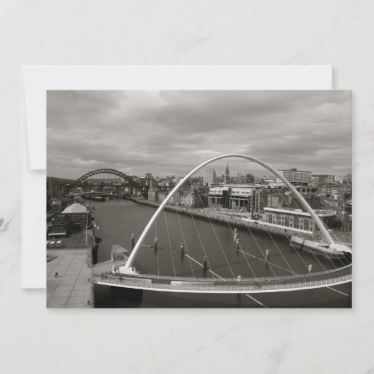 Newcastle Bridge sur invitation de Tyne (Devant)