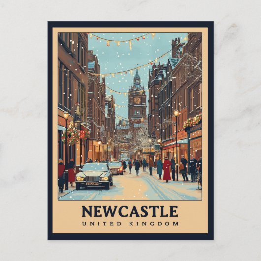  Newcastle Briefkaart (Voorkant)