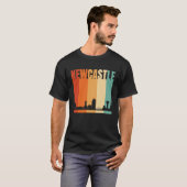Newcastle City Skyline T-shirt (Voorkant volledig)