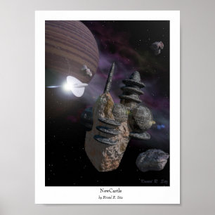NewCastle, door Kristel R. Sitz Poster
