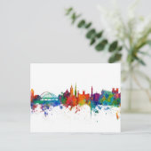 Newcastle England Skyline Briefkaart (Staand voorkant)