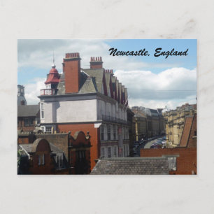 newcastle gebouwen briefkaart