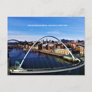 Newcastle Millennium Bridge Briefkaart