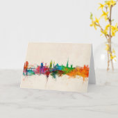 Newcastle Skyline Kaart (Gele Bloem)