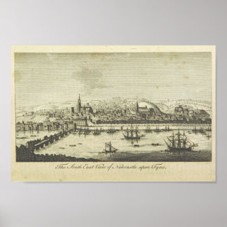 Newcastle Upon Tyne -  England Poster