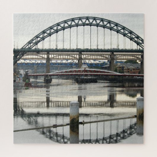Newcastle Upon Tyne. Legpuzzel (Verticaal)